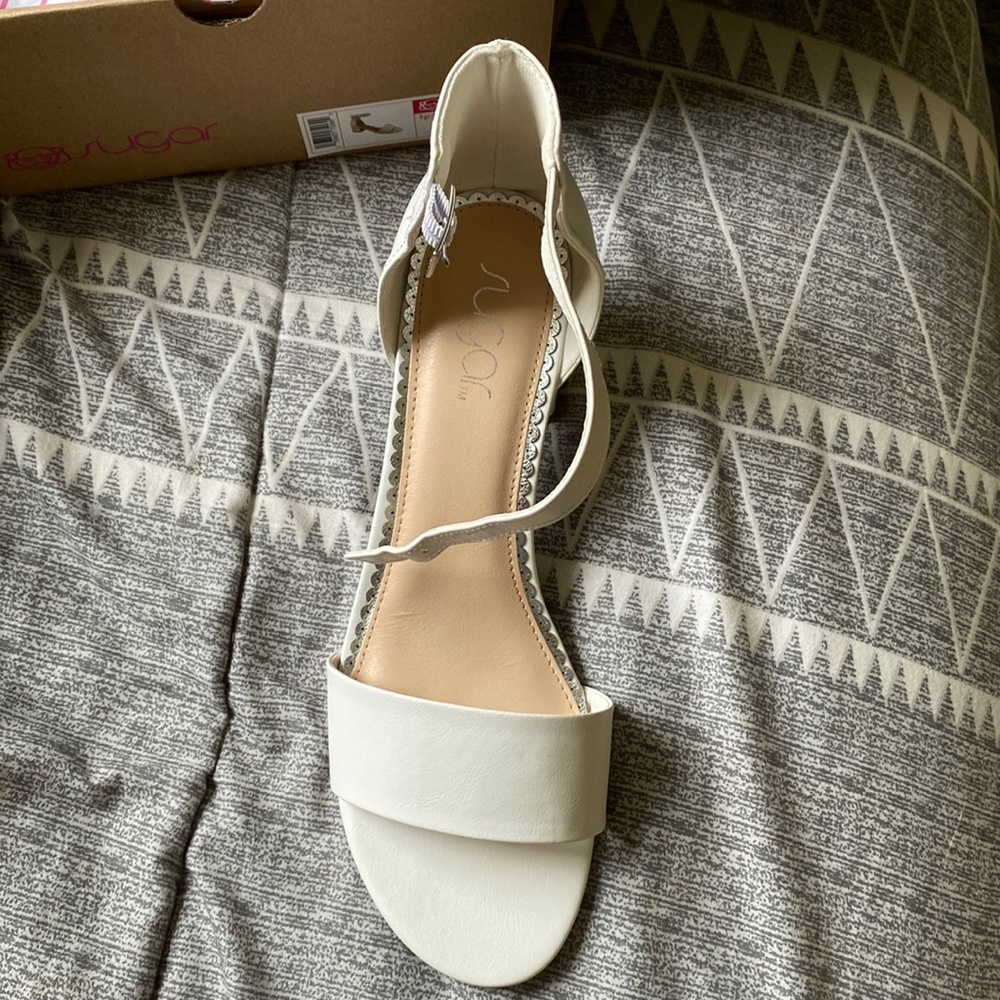 White heels